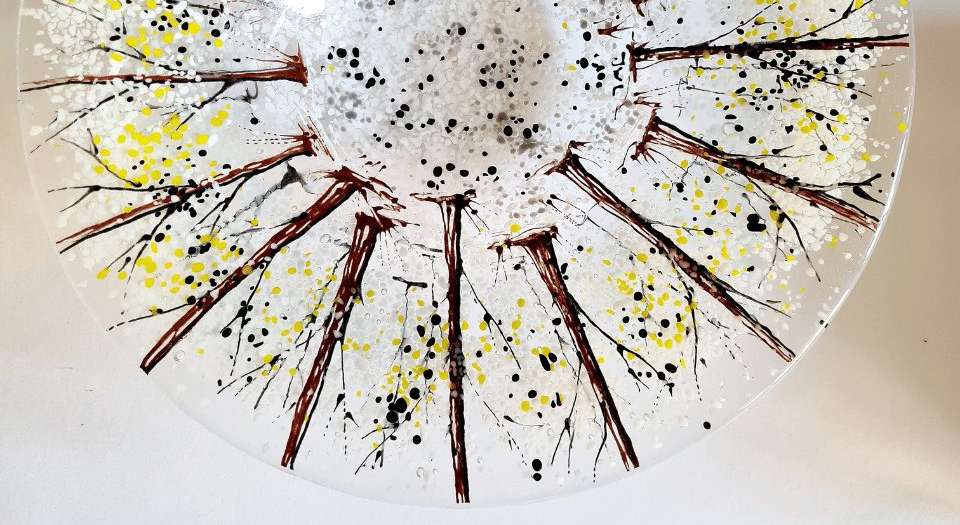 Winter bowl by Janet Woods-Lennon