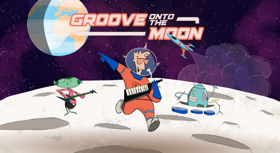 Groove onto the Moon