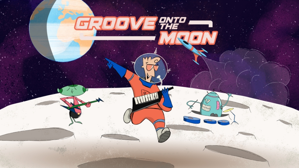 Groove onto the Moon