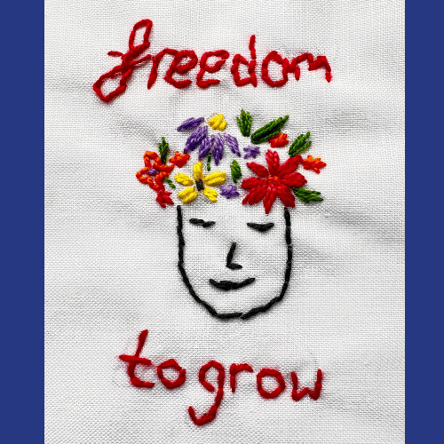 Threads of Freedom - Stitches - Freedom to grow